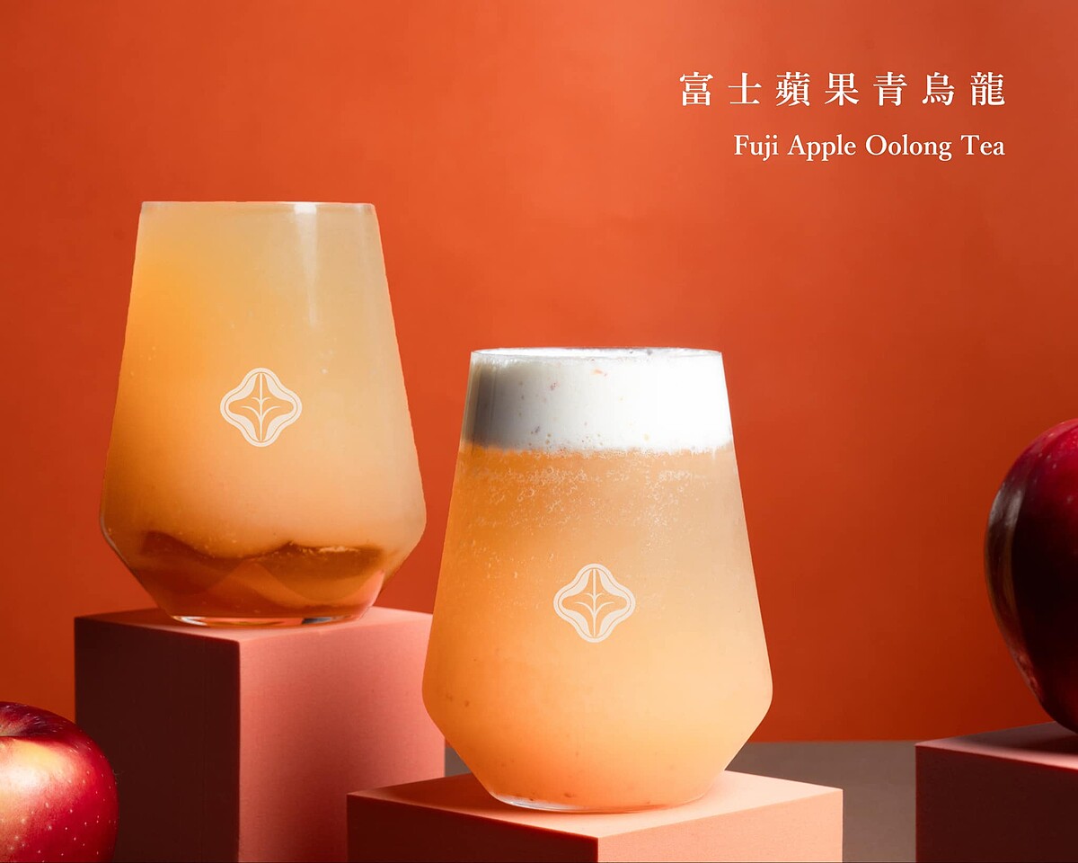 《季緣》菜單推薦第二名：富士蘋果青烏龍