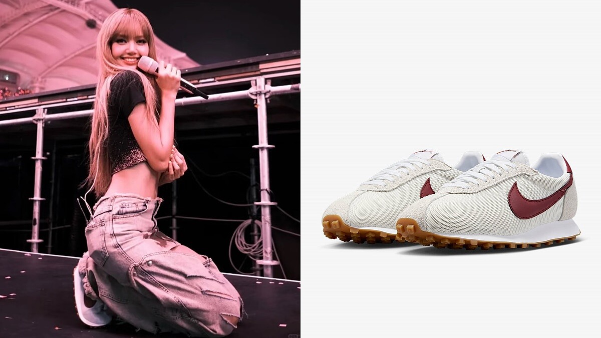 Lisa同款Nike LD-1000白紅配色復古球鞋