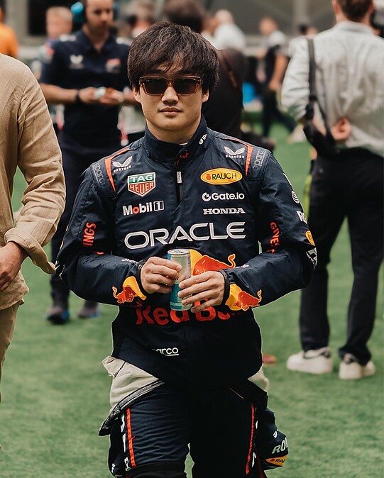 角田裕毅來自日本神奈川。