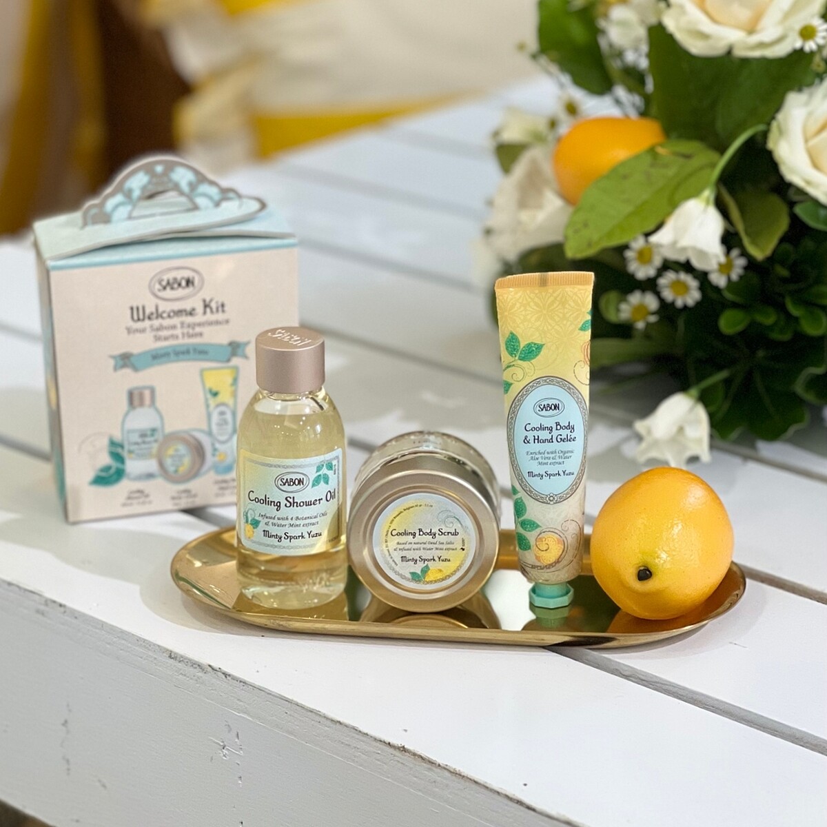 SABON沁柚莫西多明星三部曲推薦組，NT1,280