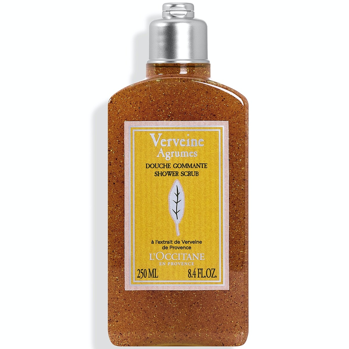 L&rsquo;OCCITANE歐舒丹果漾馬鞭草去角質沐浴膠250ml，NT900