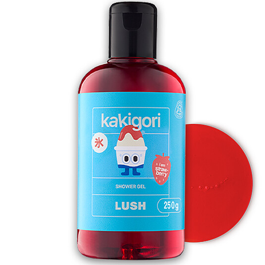LUSH草莓刨冰沐浴露110g，NT400、260g，NT800、540g，NT1,300