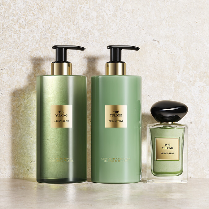 Armani/Priv&eacute;高級訂製香水潤膚乳-香格里拉茶園400ml，NT3,100