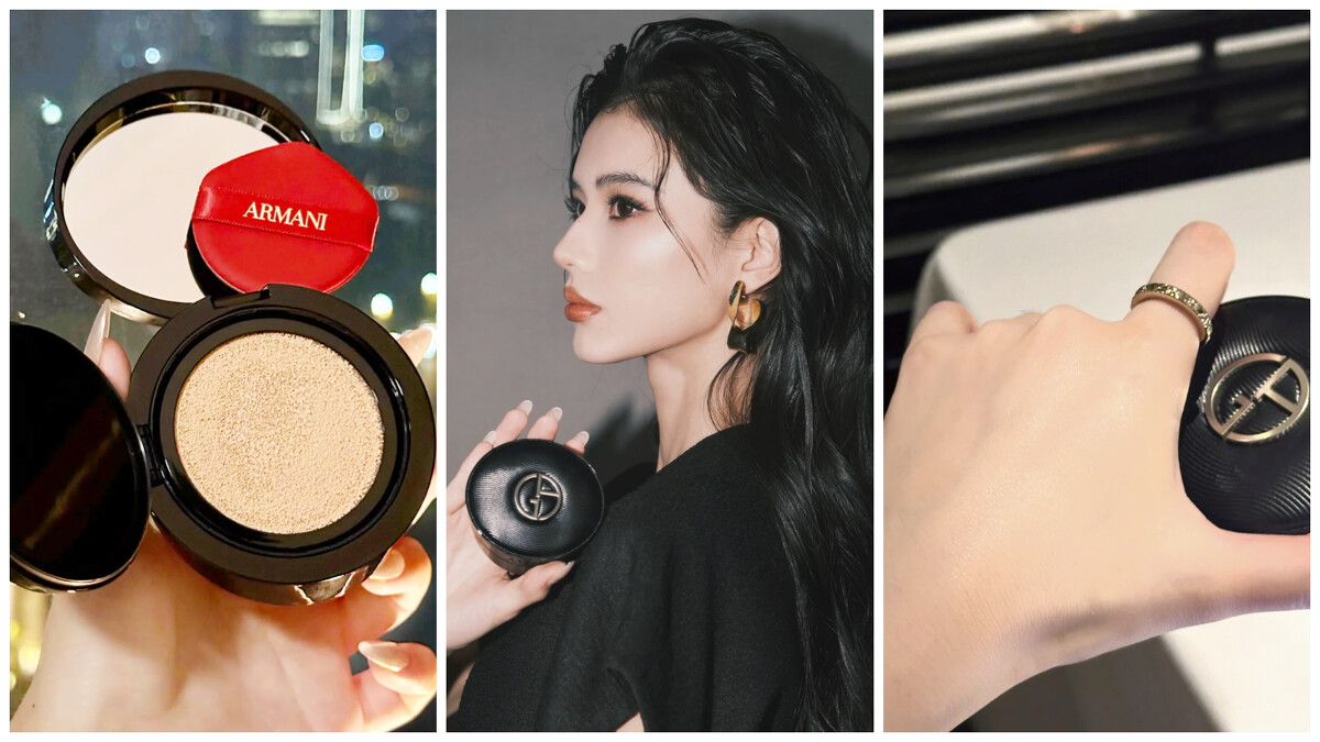 ▴小紅書|Armani Beauty「訂製奢潤緞光氣墊粉餅」 全新5色 | 14g NT$3,100