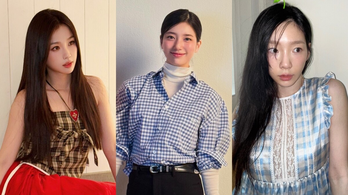 2025夏季格紋依舊是穿搭焦點！看看秀智、虞書欣、Winter怎麼穿，編輯推薦單品一次給你