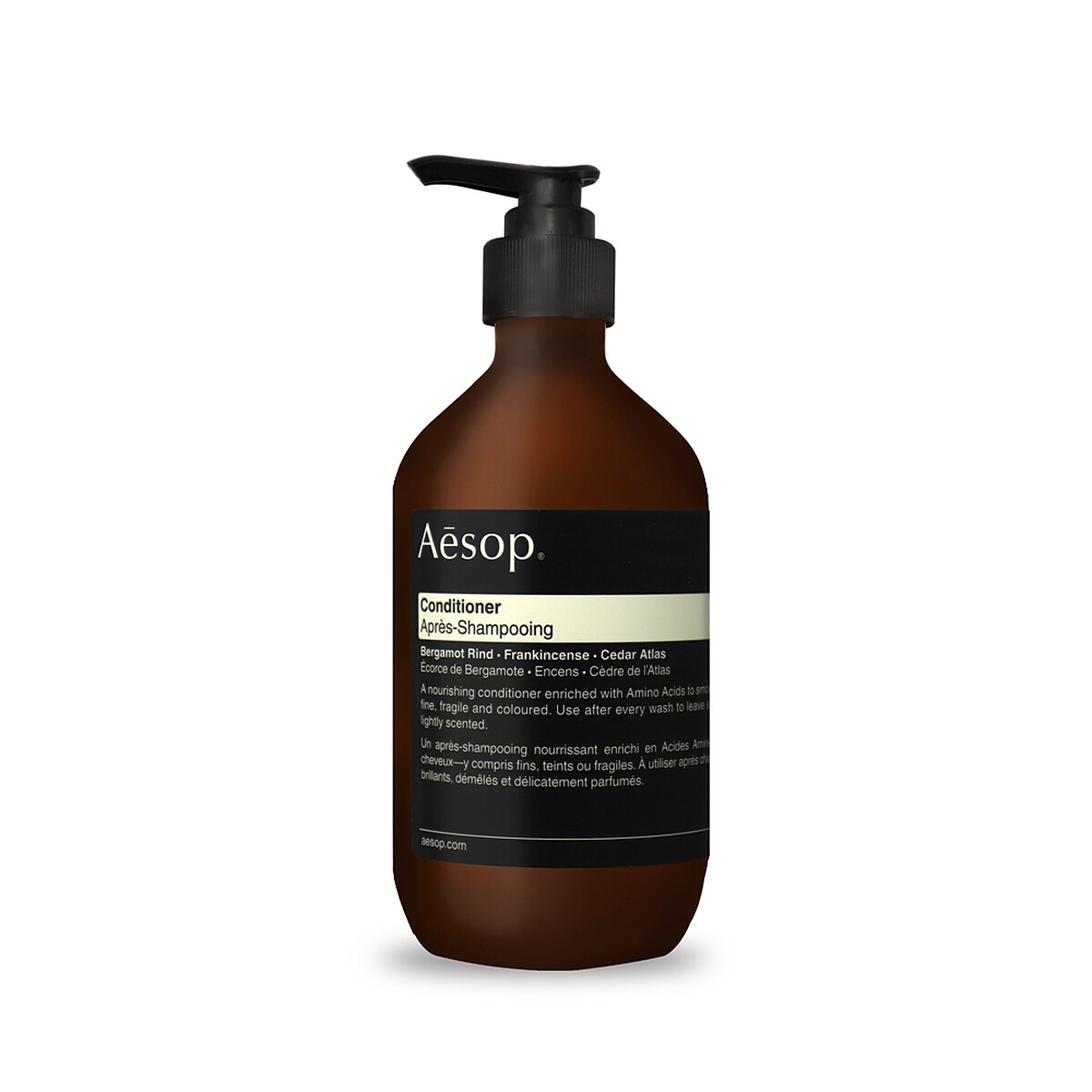 Aesop 潤髮乳，100 ml NT600、500ml 1,600