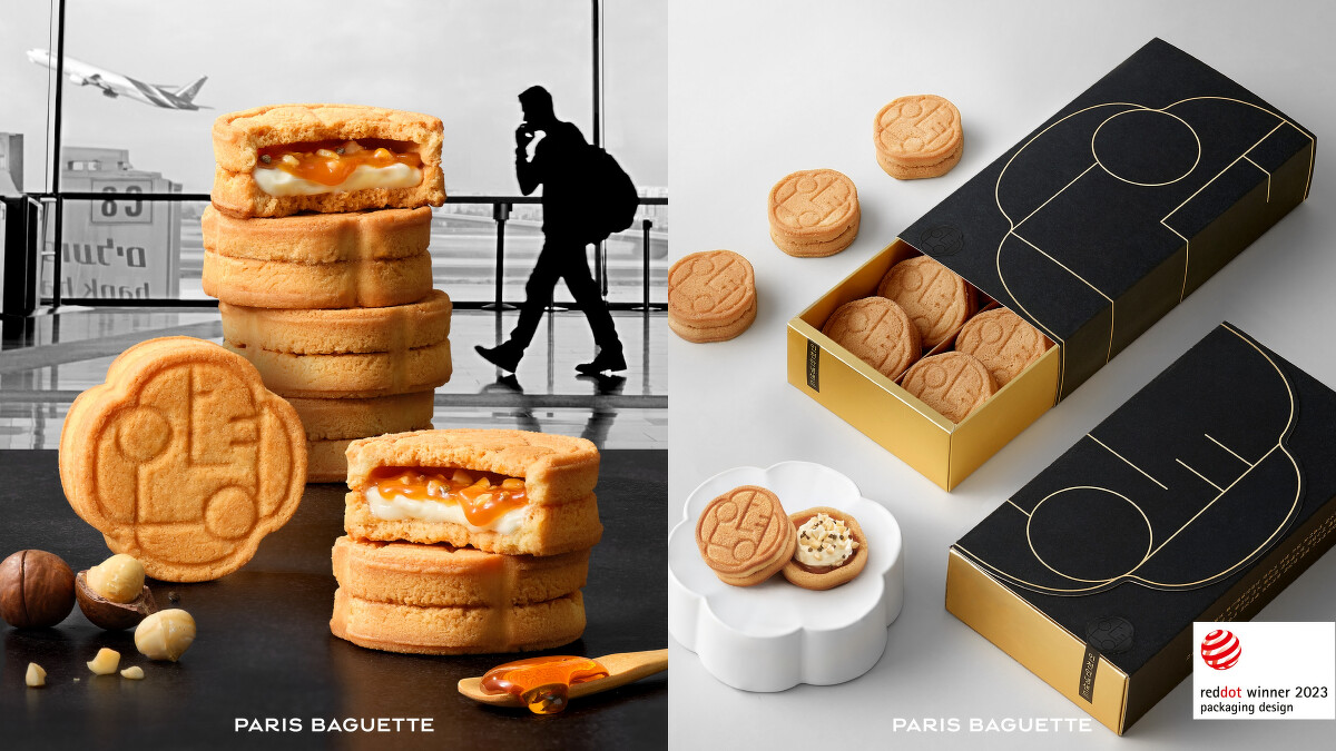 Paris Baguette 你好奶油餅乾，Photo／FB@파리바게뜨