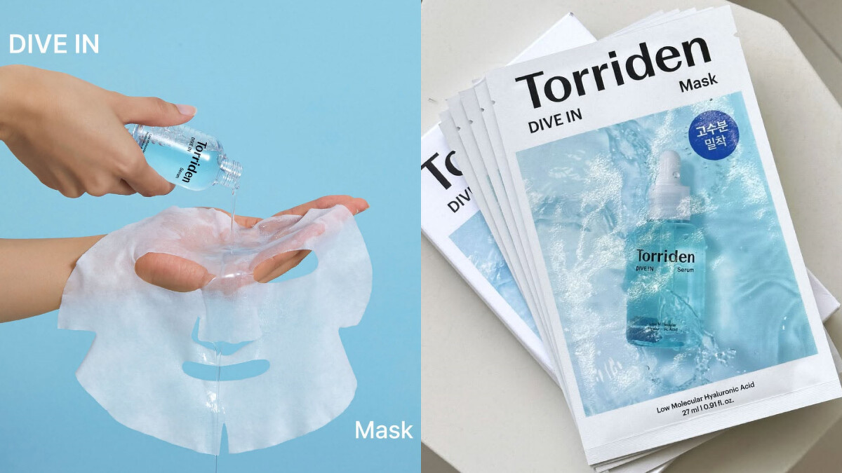 Torriden DIVE-IN微分子玻尿酸保濕面膜，Photo／IG@torriden_official