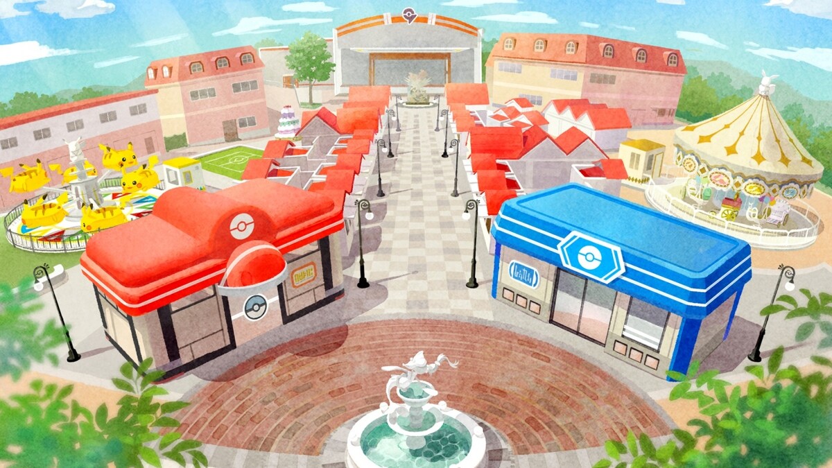 PokéPark KANTO-草紗鎮城市