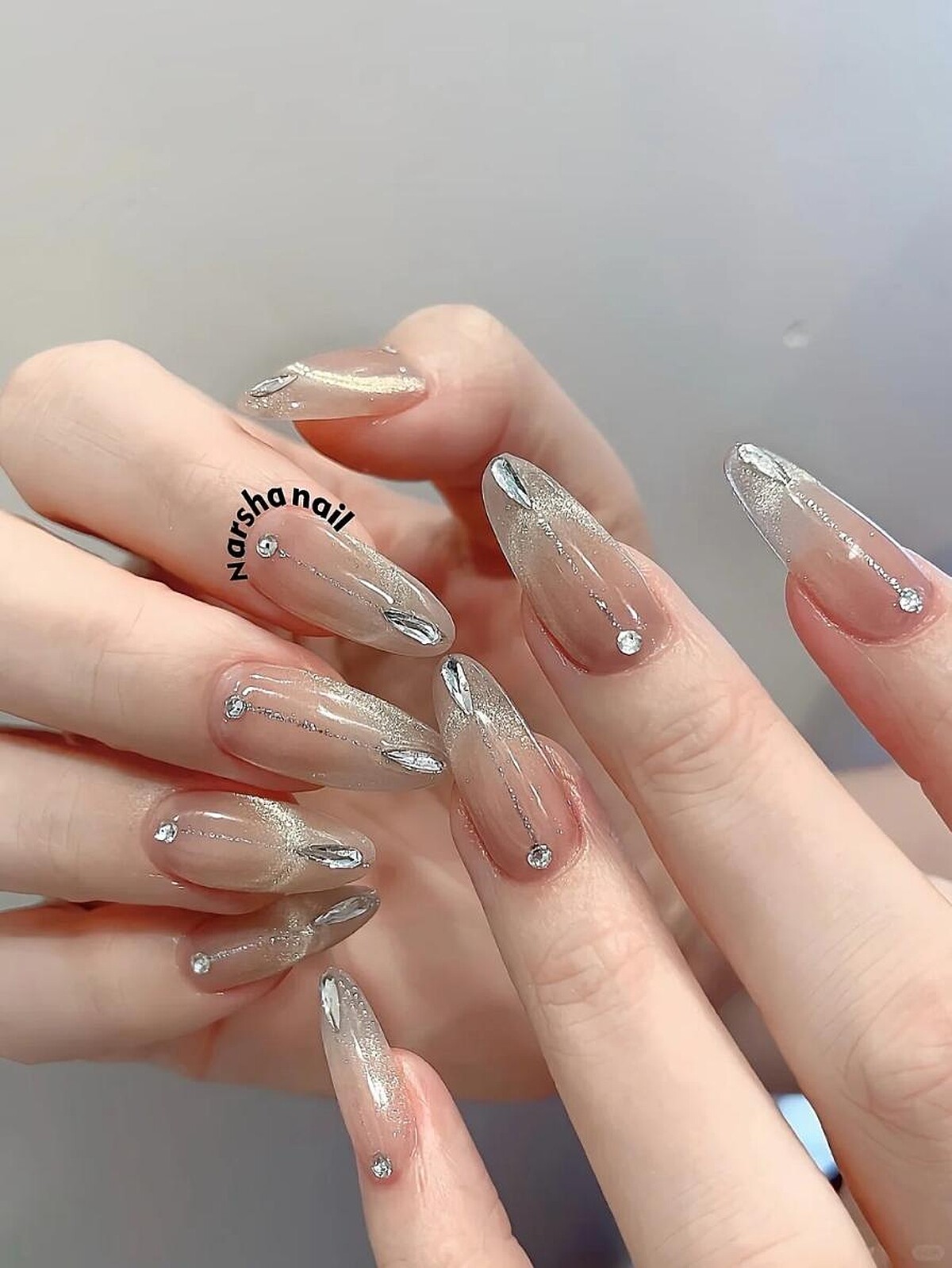 Photo/小紅書@Narsha娜莎美甲美睫