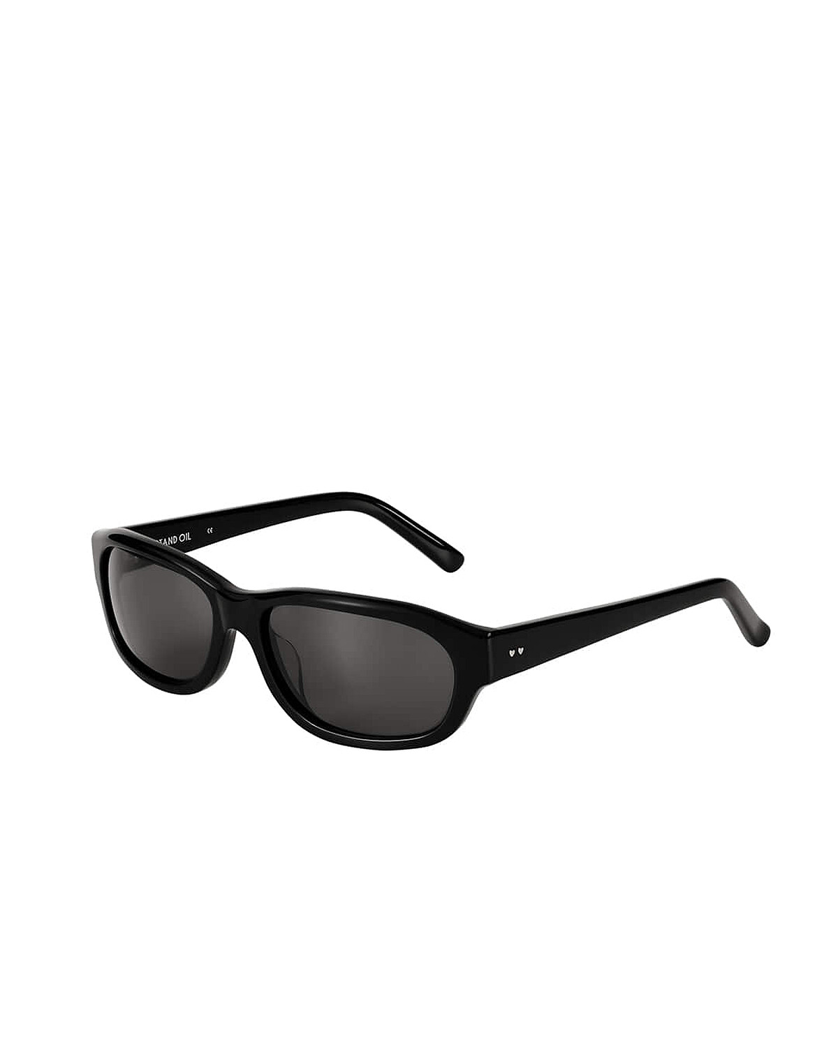 Curved Glow Sunglasses＿black_NTD3,460