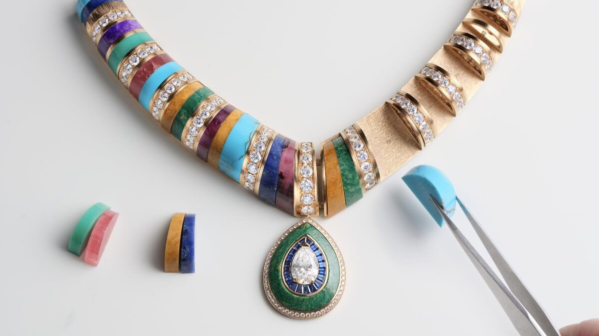 Piaget全新頂級珠寶腕錶系列作品細節解密Top.7：形狀、色彩與藝術