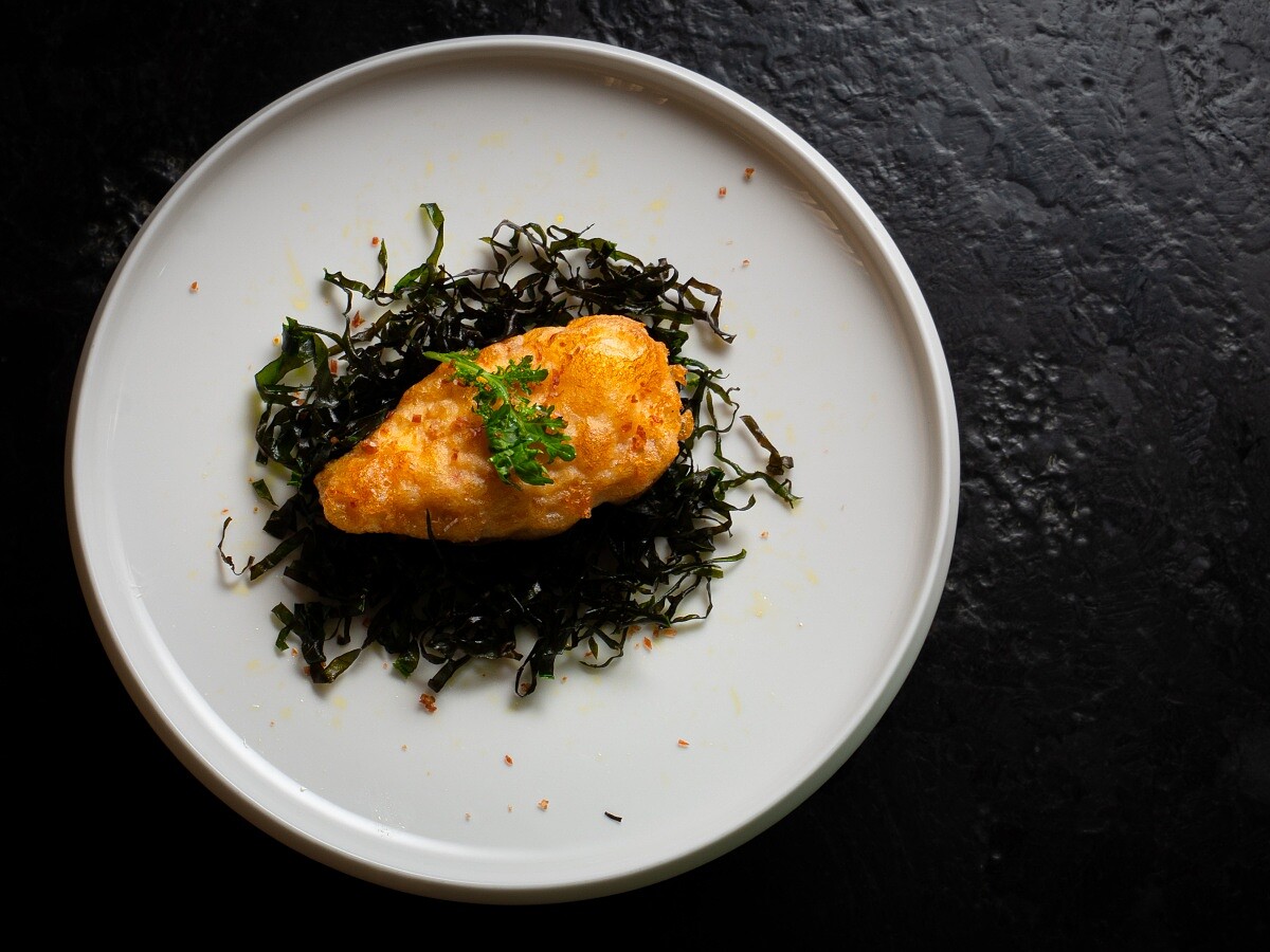 「琵琶豆腐」。