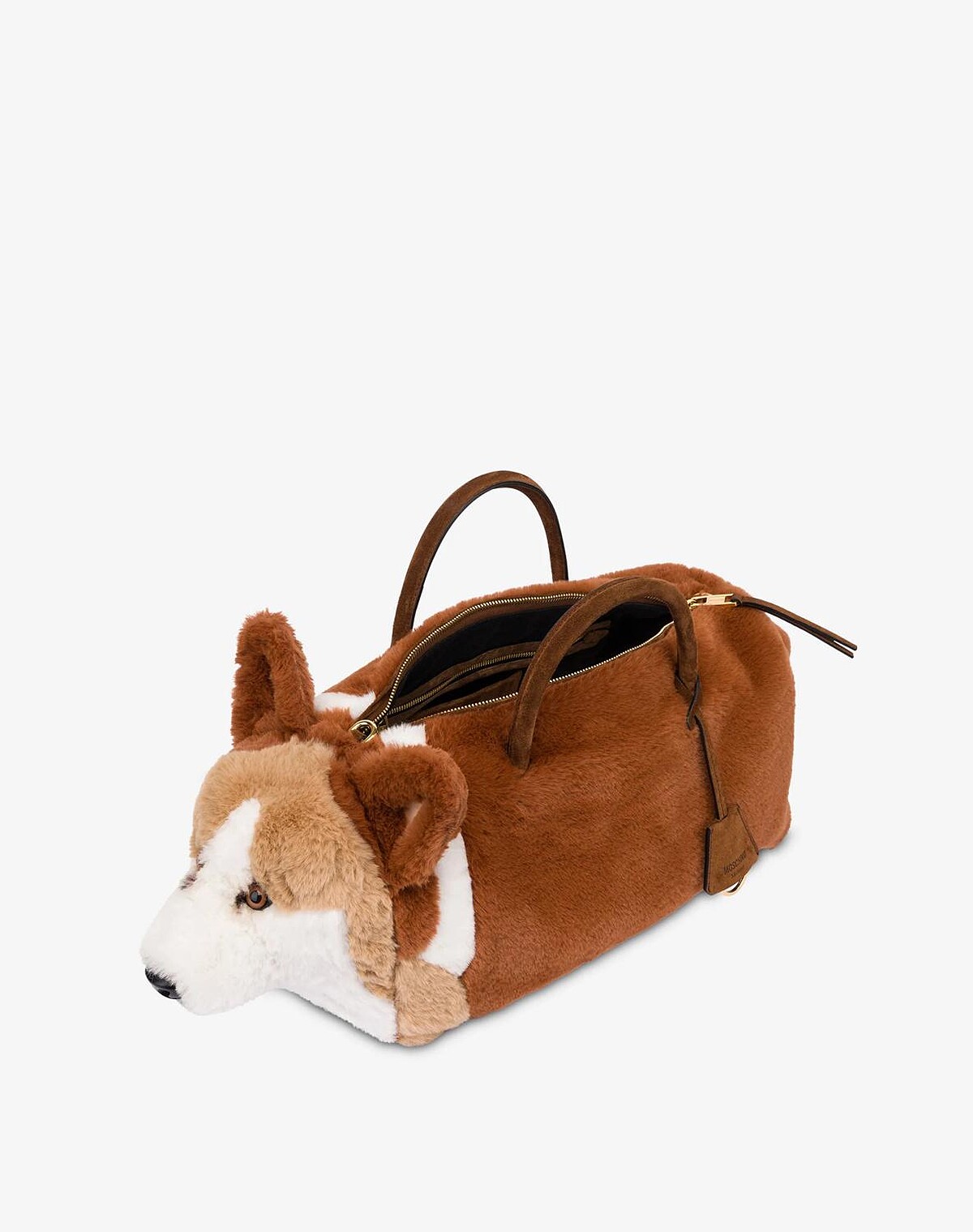 周子瑜同款Moschino 2025早秋系列「Corgi Handbag」柯基犬造型手袋
