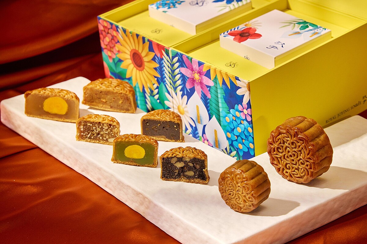 玖尹中餐廳2025中秋禮盒「花舞盈月禮盒」