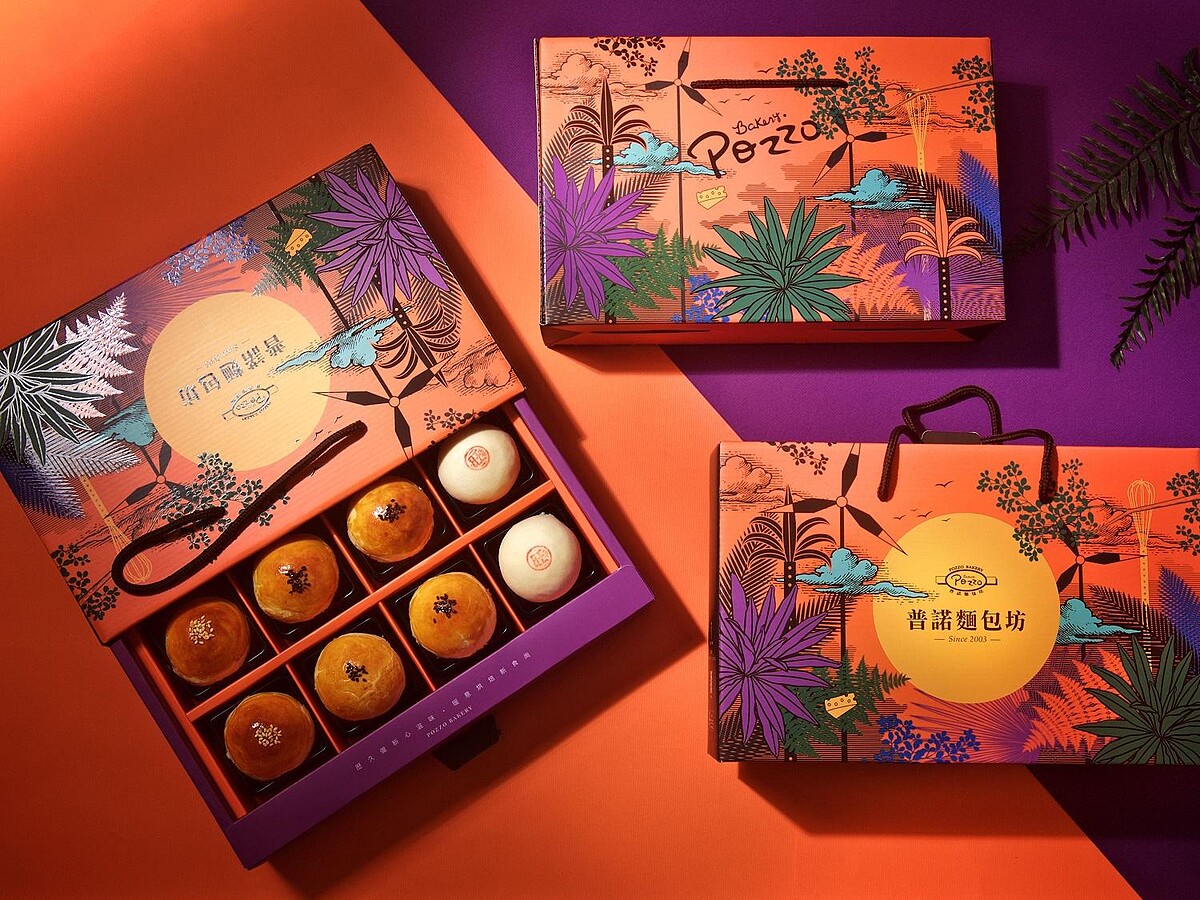神旺普諾麵包坊2025中秋禮盒「金秋狂想曲」