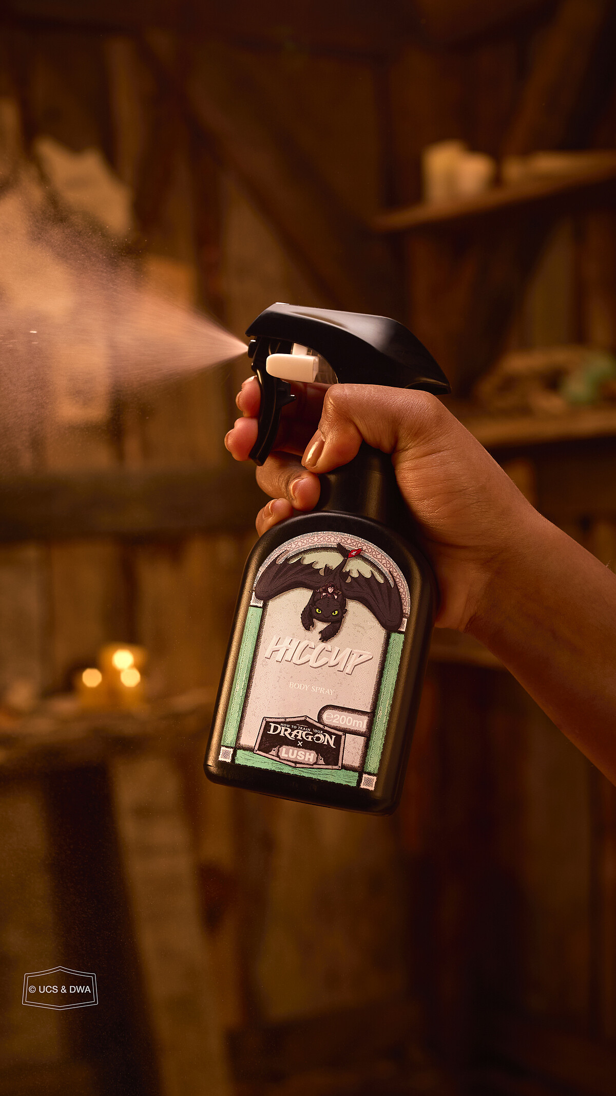 LUSH 小嗝嗝身體噴霧，200ML NT2,000