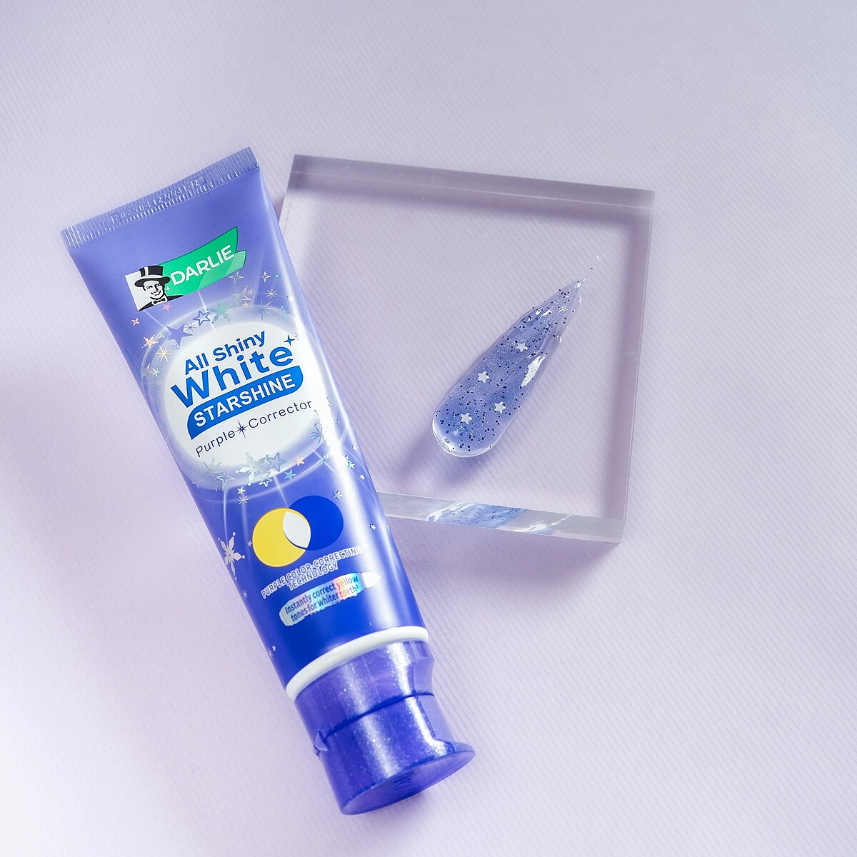 好來全亮白星耀紫光校色牙膏100g，NT155