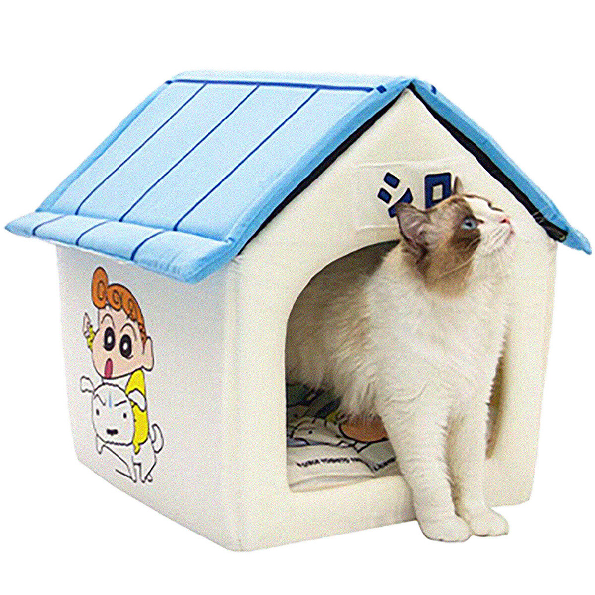 Kashima小白狗屋寵物窩,可愛還原蠟筆小新中的小白狗窩|誠品生活松菸3F書店FORUM前展場「寵物用品展-毛格出動」