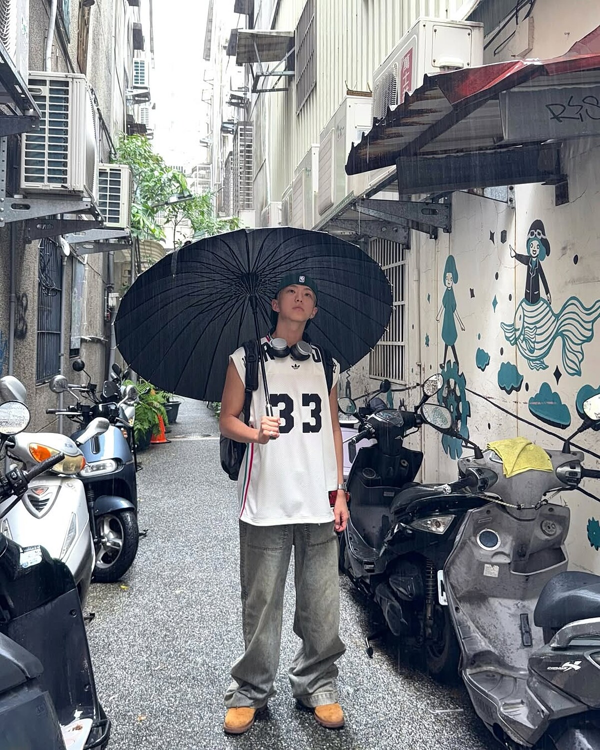 HOSHI台灣私服造型，展現手臂線條