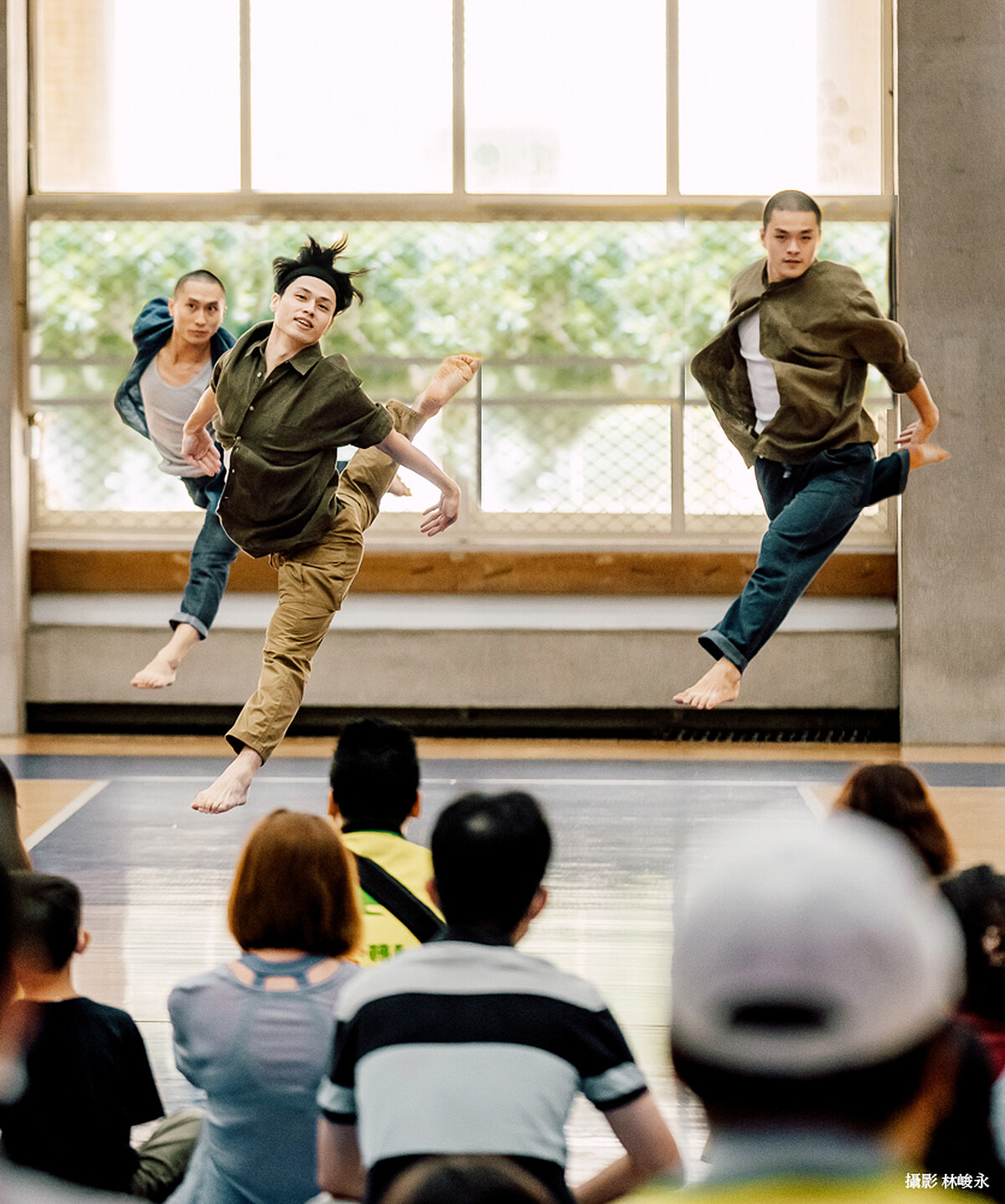 社區巡演「與雲門共舞」，攝影 林峻永，2021基隆場