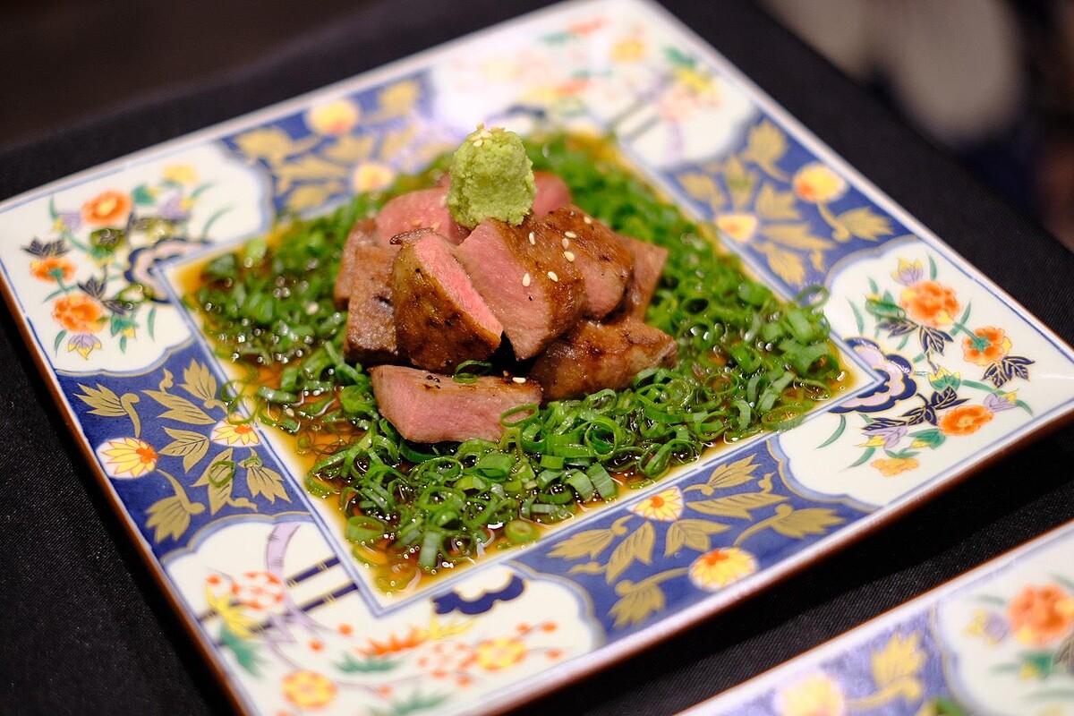 「東山牛舌」山葵厚切牛舌