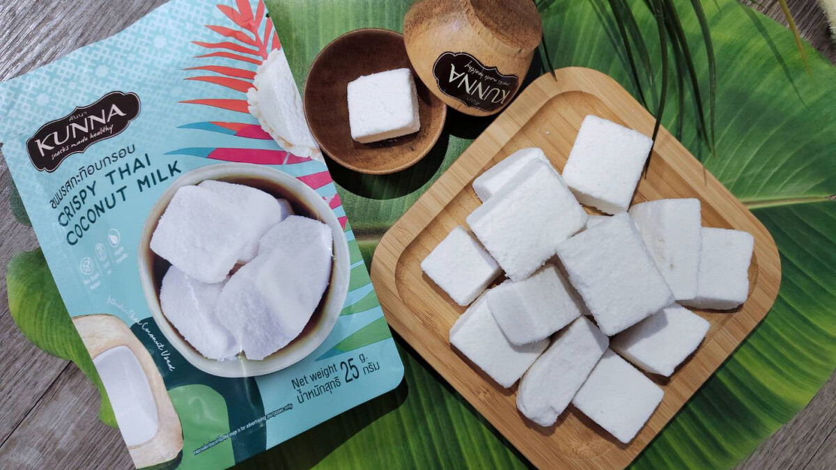 KUNNA 椰子脆片，Photo／FB@Kunna Snack