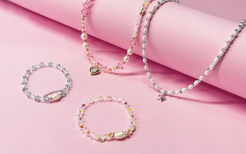 Lucy&rsquo;s Kids選用施華洛世奇水晶打造。