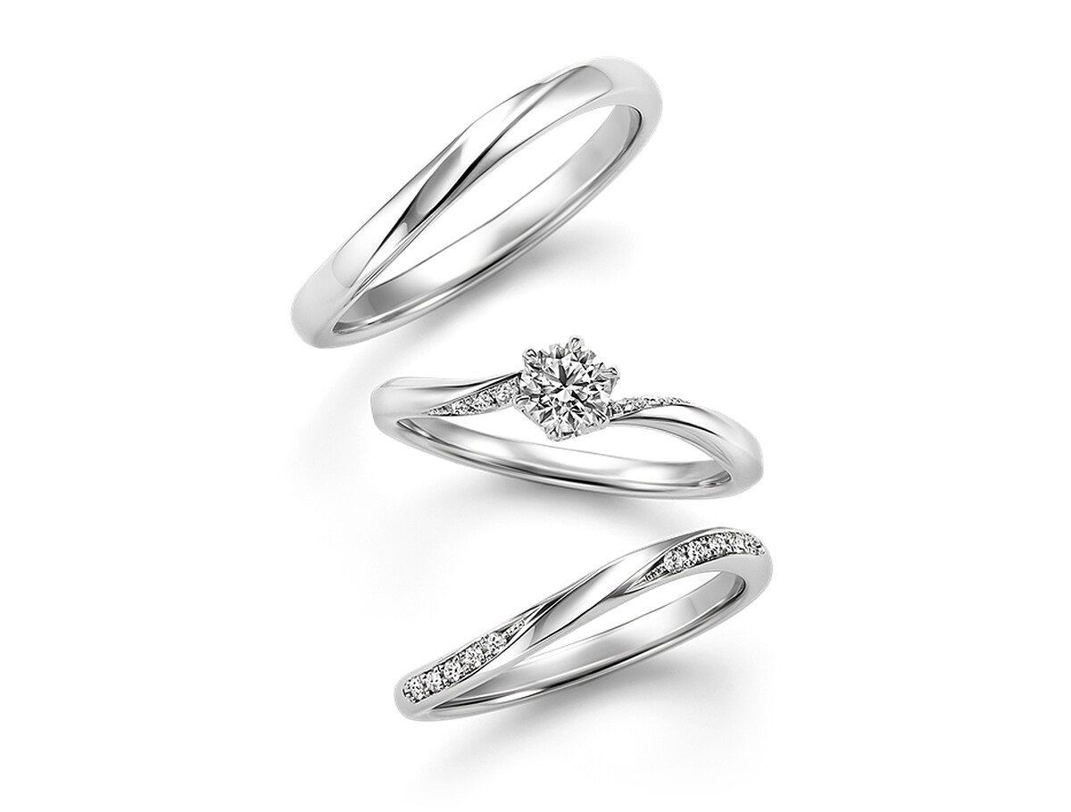 FLANERY訂婚鑽戒、PERSEUS結婚對戒。