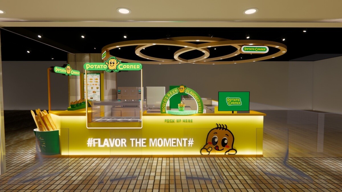 台灣首店空間示意圖。