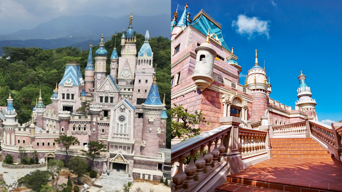 「歐樂沃築夢城堡」外觀相當有童話風格