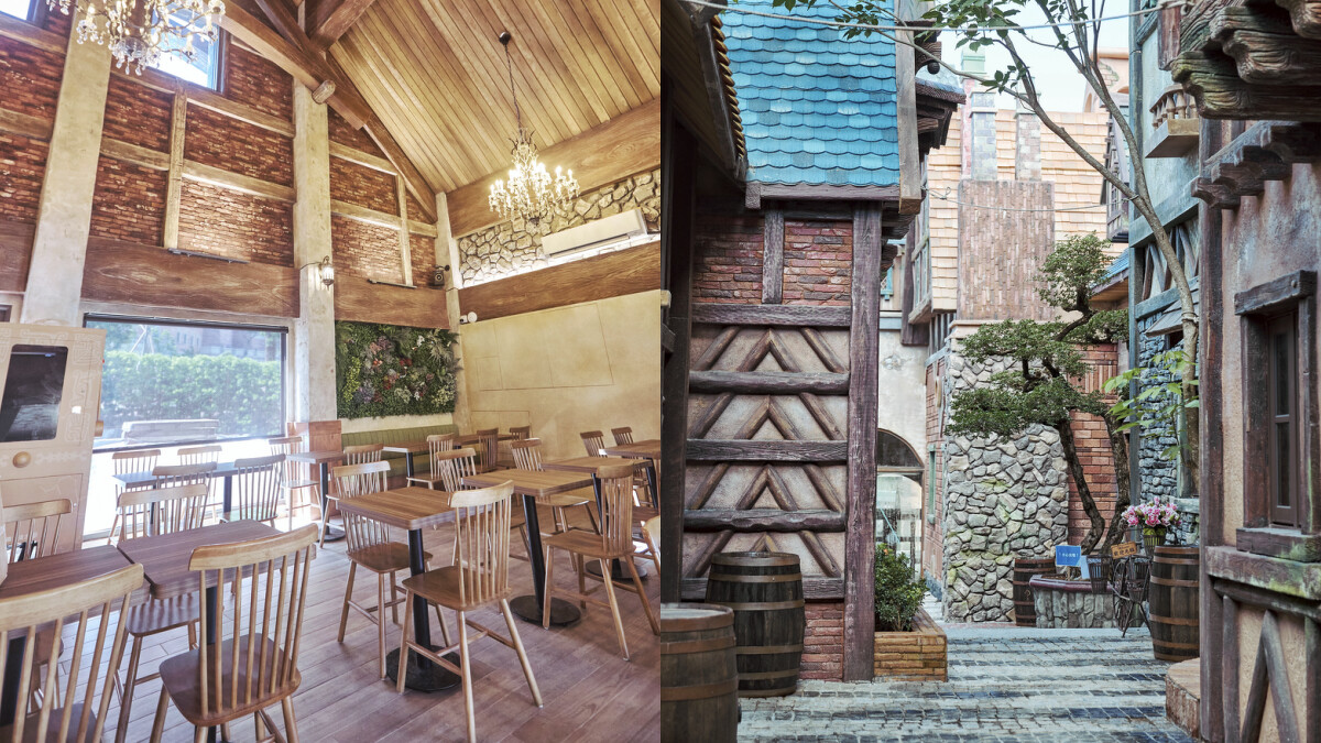 左圖為O Caf&eacute;用餐空間