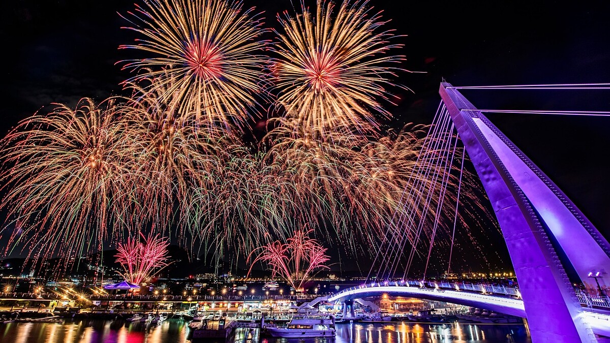 2025淡水漁人碼頭煙火日期曝光！12吋高空煙火綻放600秒，三大主題活動一次看