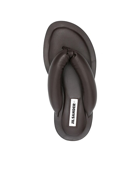 Jil Sander皮革人字拖