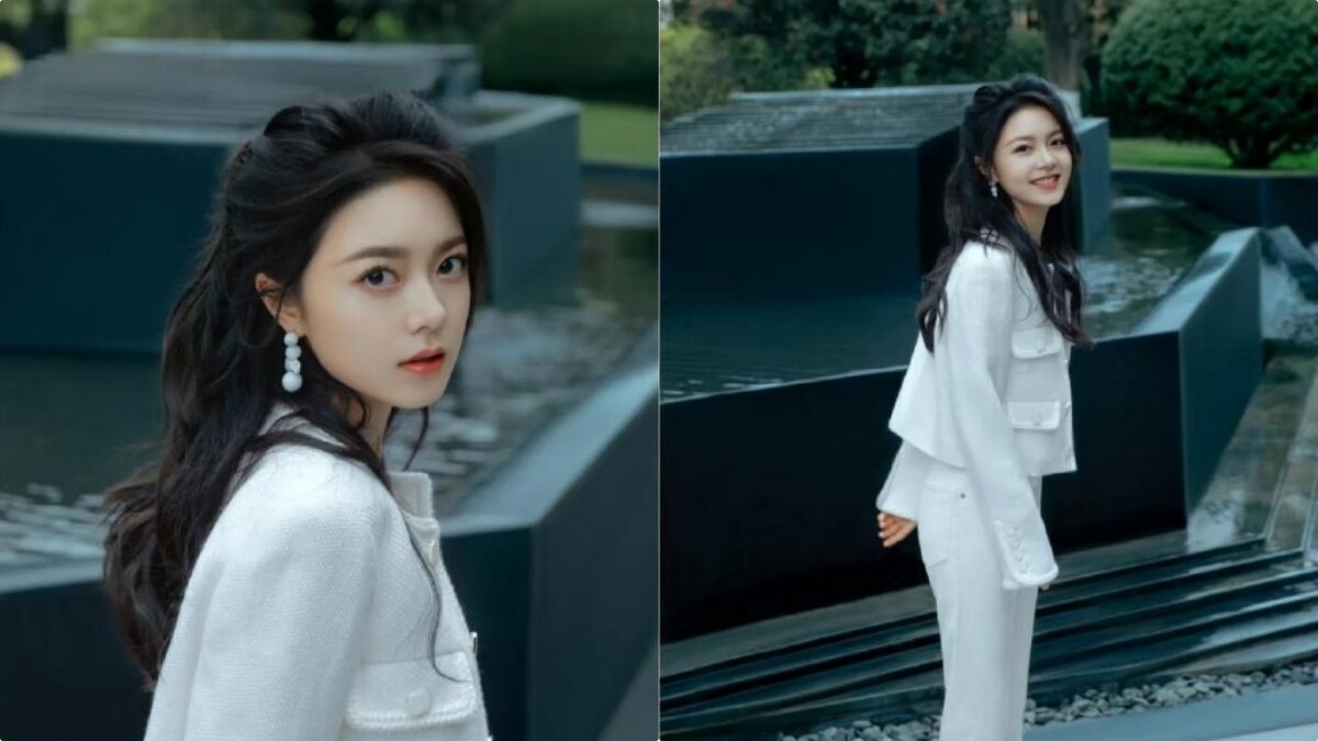 趙今麥的雙馬尾公主頭髮型