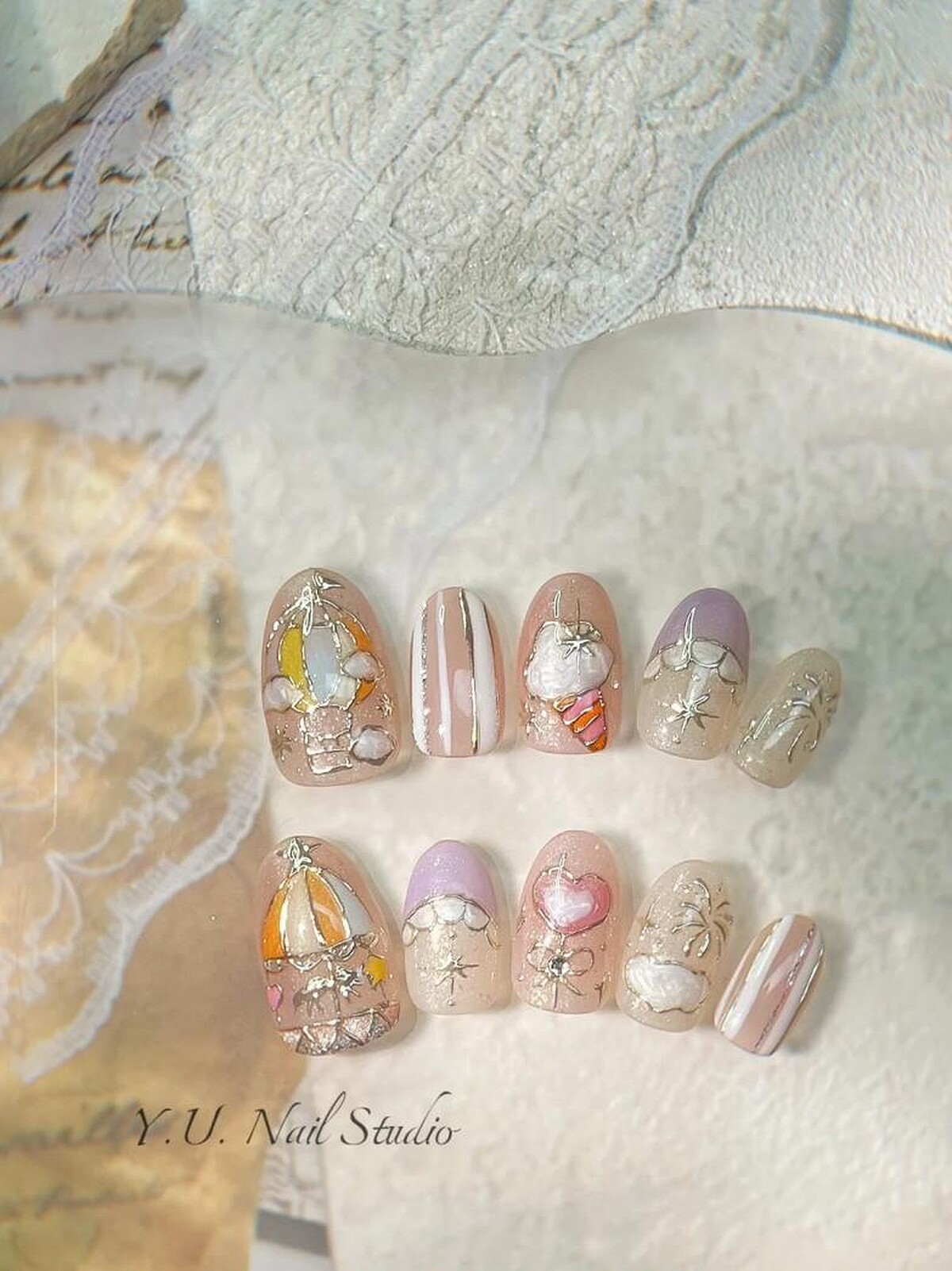 Photo/小紅書@遇尔姿美甲工作室