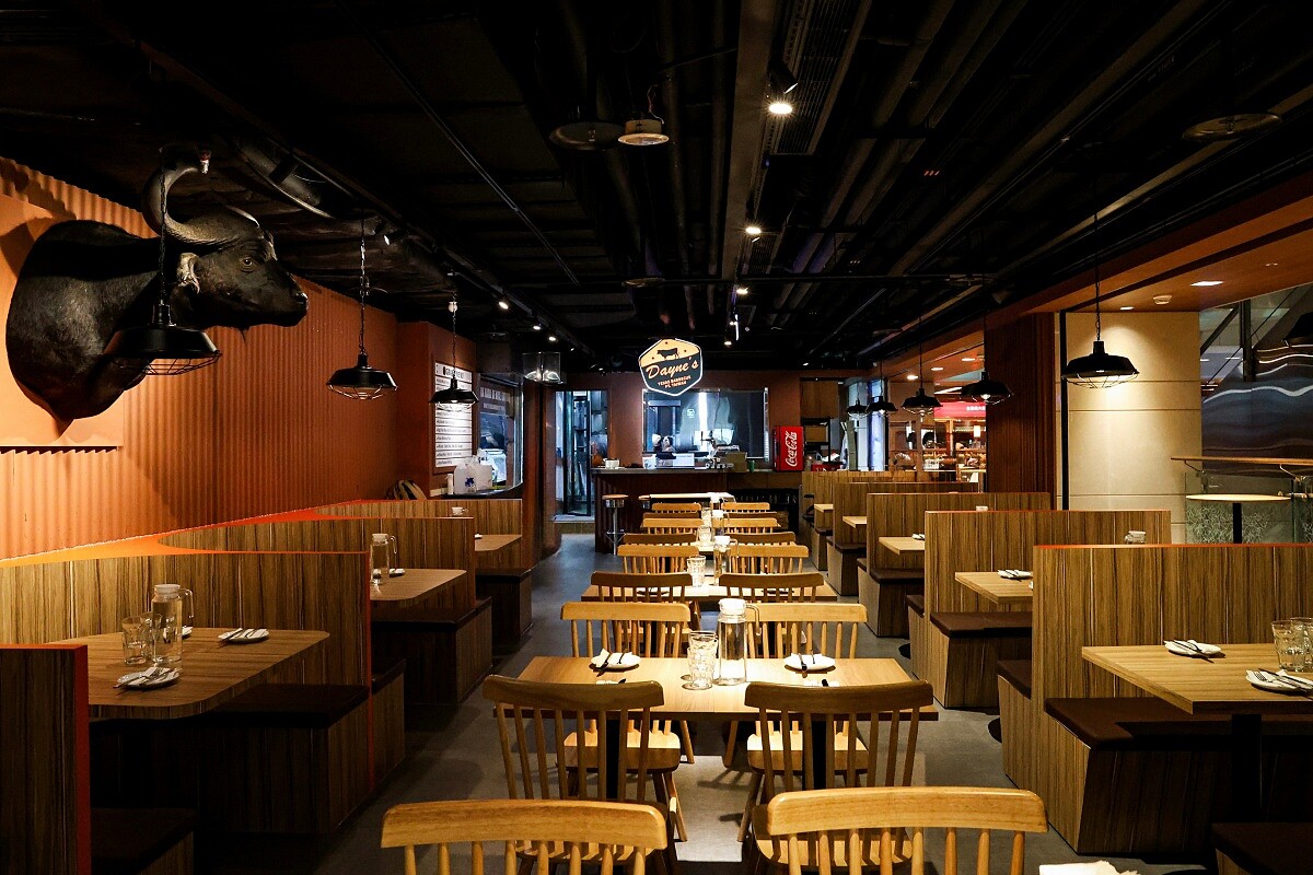 「Dayne&rsquo;s TEXAS BARBECUE」台北店。