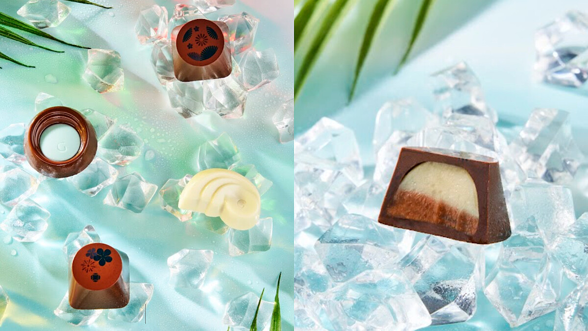 GODIVA夏季限定「冰巧系列」開賣！首款可冷凍巧克力-18°C依然外脆內滑，4種口味必嚐