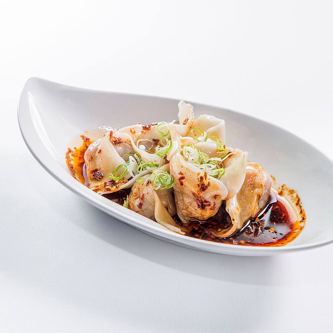 漢來上海湯包菜單推薦Top 3：蝦肉紅油抄手