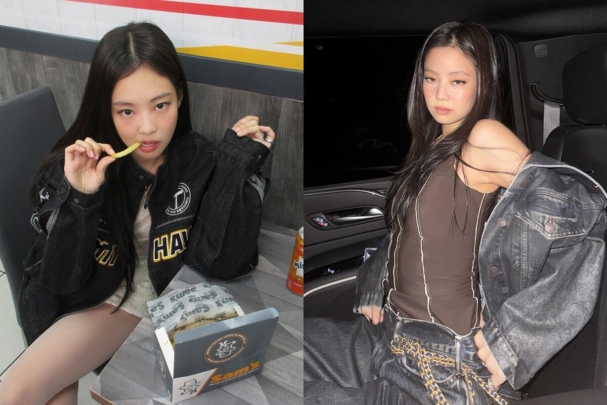 BLACKPINK Jennie的「Teto女」穿搭，以寬大廓形單品展現氣場