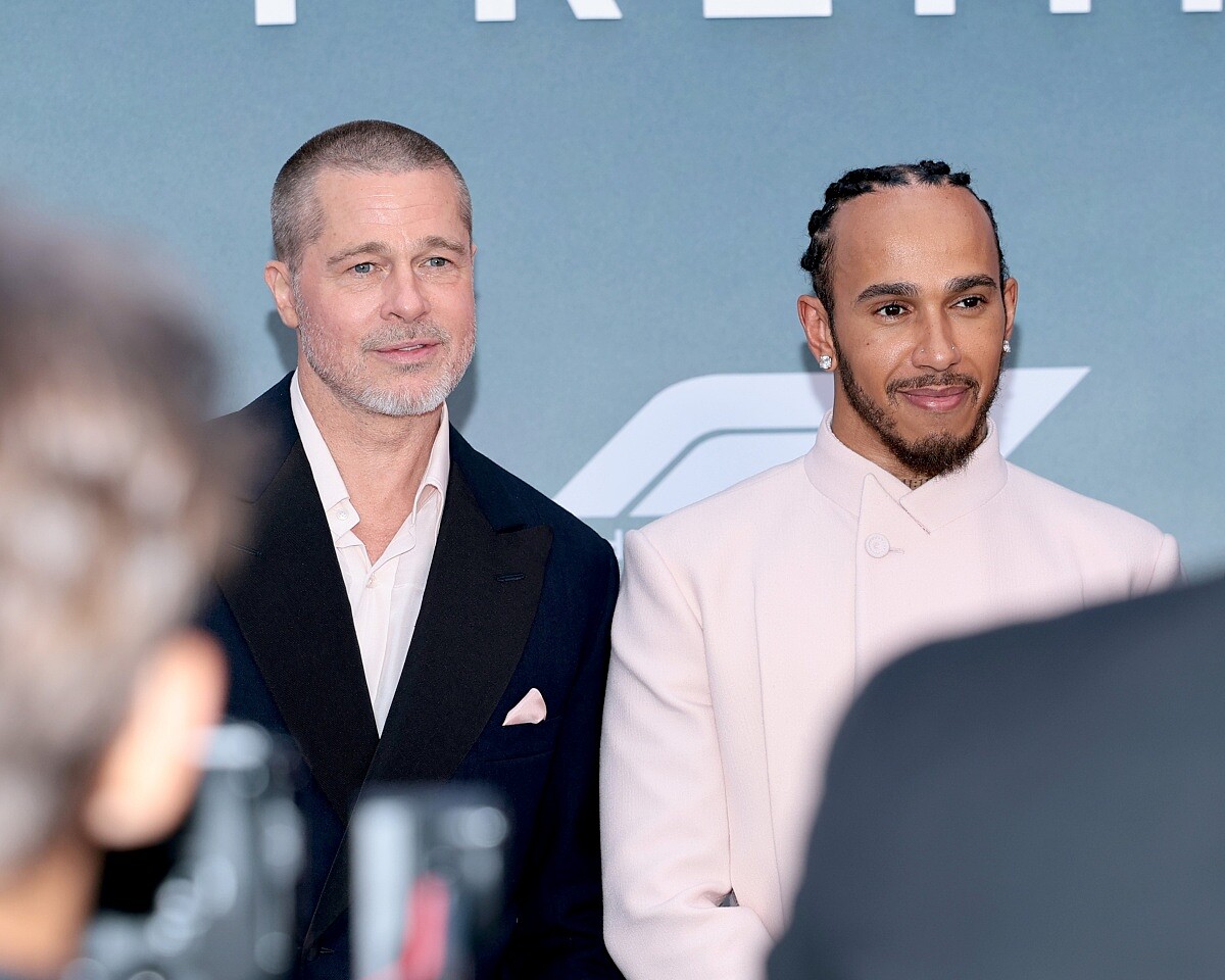 《F1》試映會現場。