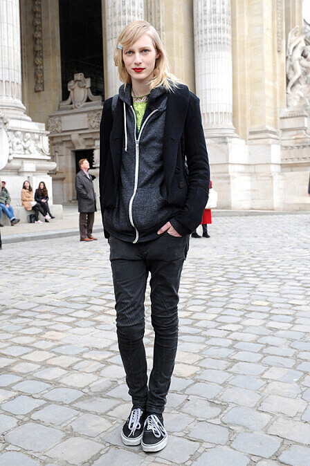 名模 Julia Nobis 的私服穿搭。