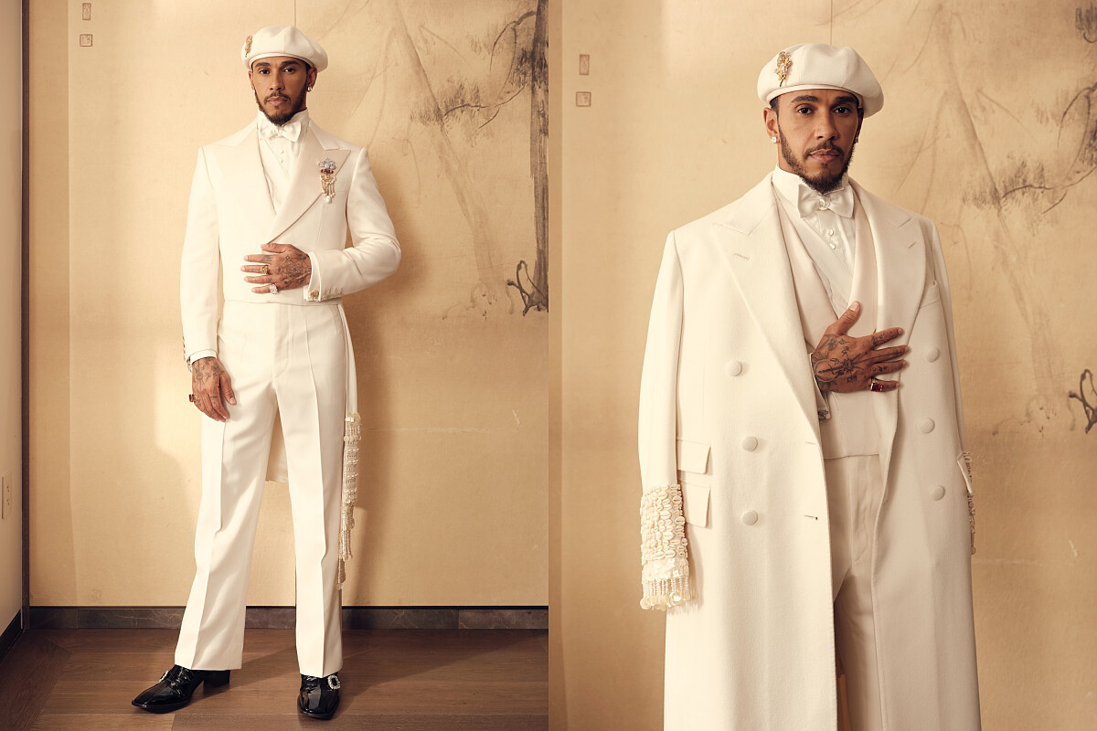 今年在 Met Gala 的造型。