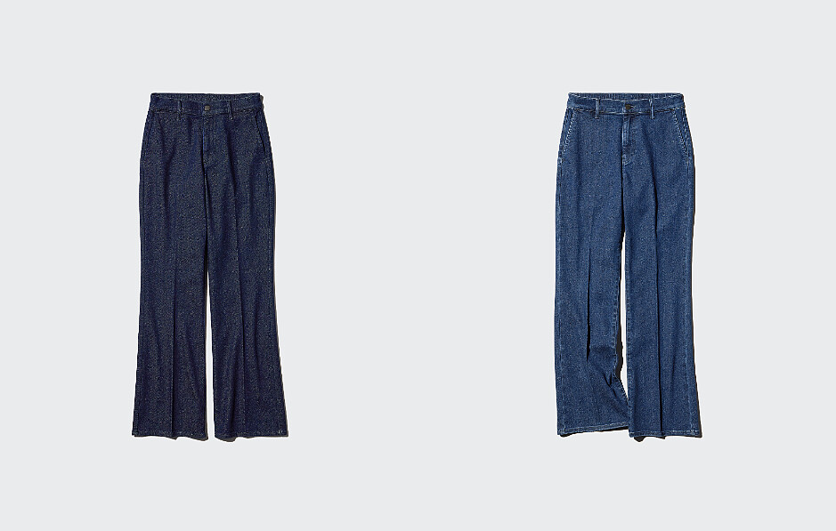 合身喇叭牛仔褲 479003