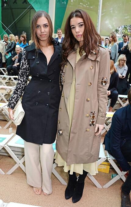 Amber Le Bon and Gala Gordon