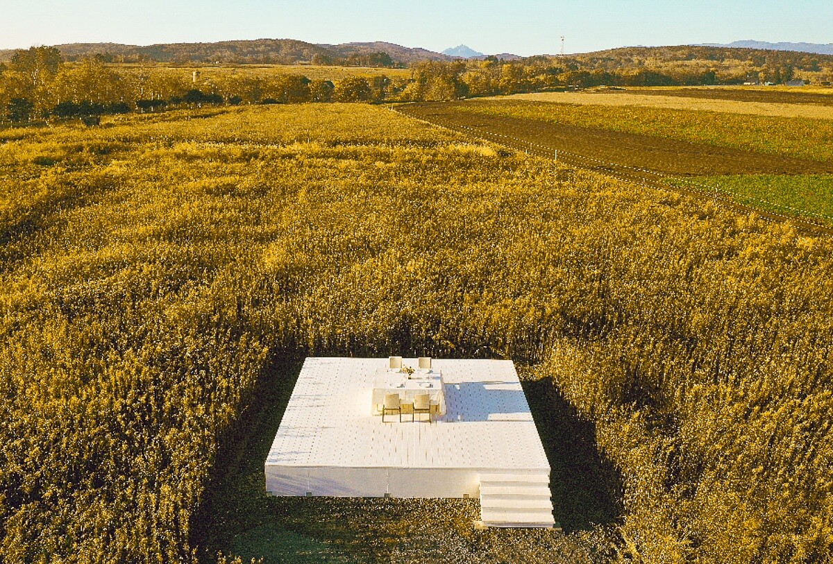 草原露台是最夢幻的早餐場景。