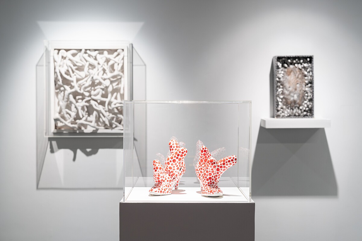 草間彌生的「軌跡」與「奇跡」&mdash;W Collection & More｜展場照｜北師美術館提供，劉薳粲攝影