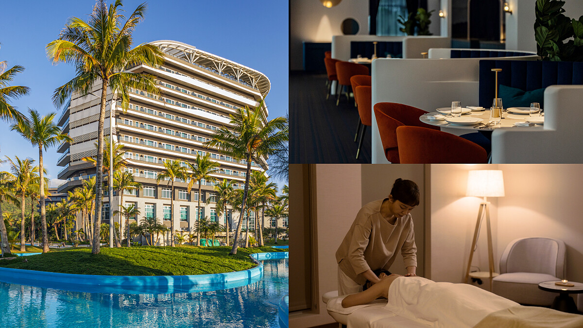 【解壓小出走】宜蘭凱渡廣場酒店2025亮點！江振誠新菜單、全台唯一戶外海水泳池放鬆身心