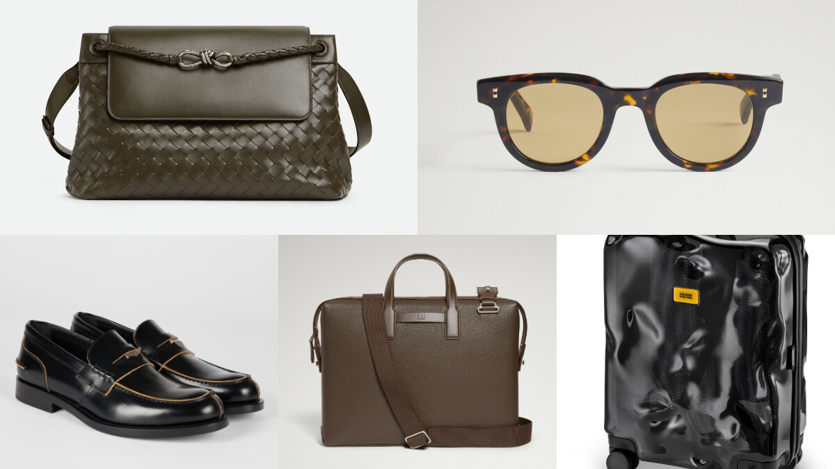 2025父親節質感禮物精選：郵差包、登機箱、墨鏡...質感單品解析一次看