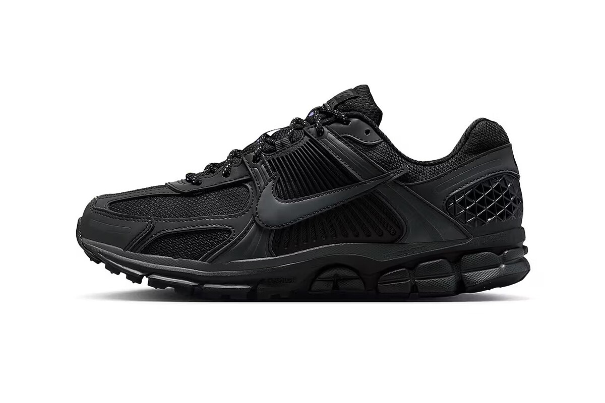 Nike Zoom Vomero 5 Black Reflective 鞋面細節